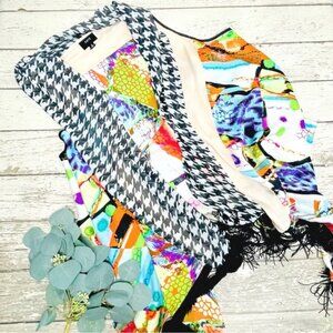 FATE LFD Multicolor Fringe Kimono